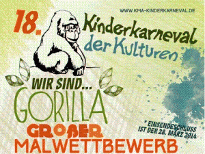 FSX beim Malwettbewerb des Kinderkarnevals der Kulturen